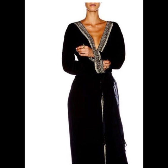 Camilla Other - Camilla black embroidery silk cover